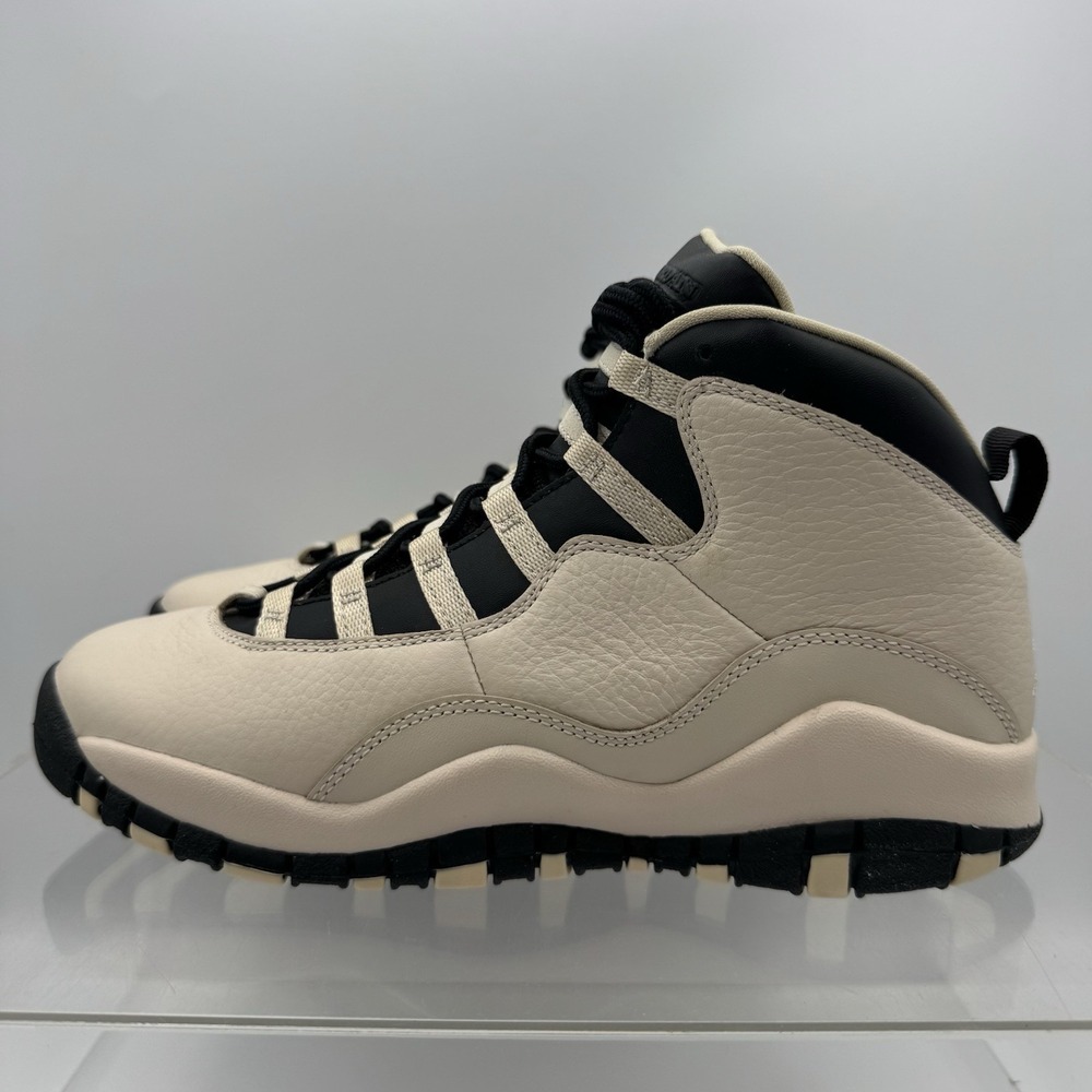 NEW! Air Jordan Retro 10 Premium Heiress GG 832645-207 Pearl White Size 6.5Y